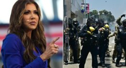 Trump's Homeland Security Secretary Kristi Noem doesn't rule out use of active duty troops to quell LA rioters