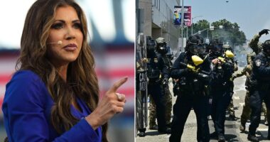 Trump's Homeland Security Secretary Kristi Noem doesn't rule out use of active duty troops to quell LA rioters