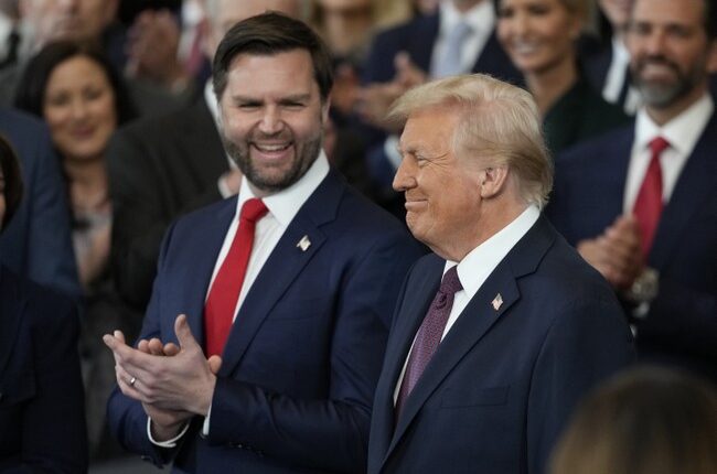 Trump’s ‘Nuclear’ Button Prank in Oval Office Terrifies Vance, Ends in Big Laughs