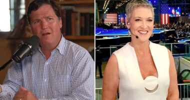 Tucker Carlson unleashes stunning insult on Fox News icon while blasting network's Iran coverage