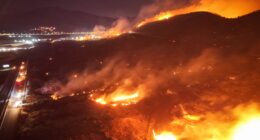 Turkey travel chaos as airport shuts down due to raging wildfires ripping through hols hotspot with hundreds evacuated