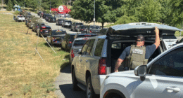 Multiple firefighters have been shot while responding to a fire in Coeur D'Alene in Idaho.
