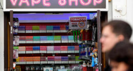 UK bans single-use vapes to stem use by children and reduce harmful litter