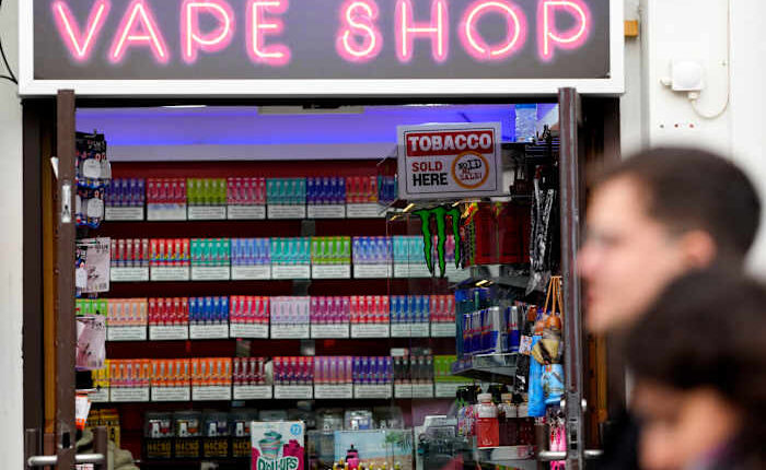 UK bans single-use vapes to stem use by children and reduce harmful litter