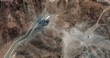 US airstrikes leave a mark on Iran’s nuclear sites, Maxar satellite images reveal