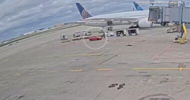 Video shows delivery driver mistakenly drive onto O'Hare Airport tarmac, Chicago Department of Aviation says