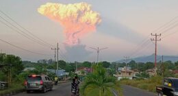 Volcanic eruption in Indonesia forces evacuations and flight cancelations