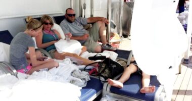 We survived the most vile cruise in history where passengers acted like 'animals'... we couldn't even watch the Netflix trailer