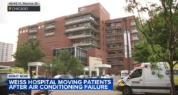 Weiss Memorial Hospital Chicago redirecting ambulances away after air conditioning failure