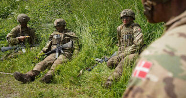 Women can be drafted into the Danish military as Russian aggression and military investment grows