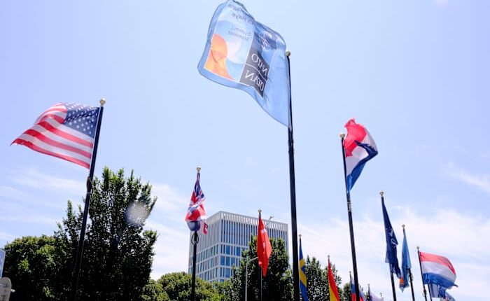 World leaders gather for historic NATO summit with unity on the line
