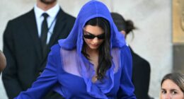 World's biggest celebrities turn out in force in outrageous outfits for Lauren Sanchez and Jeff Bezos' final wedding party... with a bizarre theme