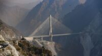 World’s tallest railway bridge higher than Eiffel Tower opens in India as £200million project hailed as ‘crown jewel’