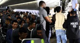 ‘High-risk’ ICE flight deports over 100 illegal aliens, including convicted felons, to China