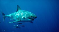 ‘World’s biggest great white shark’ dubbed ‘The Contender’ is spotted by trackers heading towards popular tourist beach