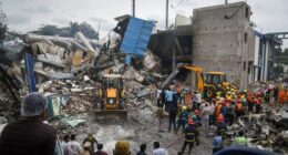 At least 44 dead as chemical reactor explodes at drug factory reducing building to rubble in India
