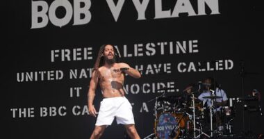 Bob Vylan rejects criticism and says it's being targeted for speaking up about Gaza at Glastonbury