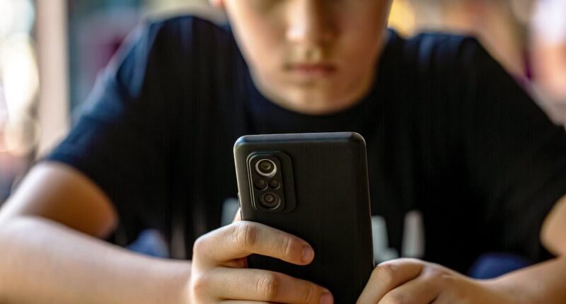 Children could be banned from social media for LIFE if they share classmates' nudes under new proposal