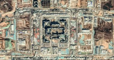 China building giant ‘military city’ fortress ten times bigger than the Pentagon with nuclear-proof bunker ready for WW3