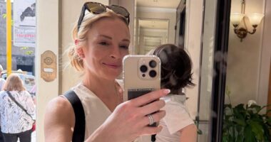 Lindsay Lohan shares rare glimpse of son Luai in sweet snaps from Italy trip after revealing she wanted to give him a sibling
