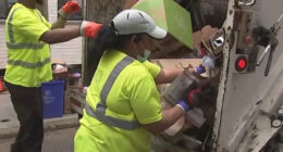 Trash chaos with fears bags will pile up on streets of major US city as 10,000 workers walk off the job
